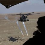 Die CH-53 im scharfen Schuss (Quelle: Luftwaffe/Michael Seidel)