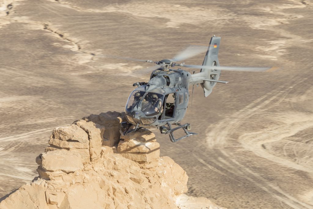 Anspruchsvoll für Mensch und Maschine: Die Hitzekampagne in Jordanien. (Quelle: Luftwaffe/Johannes Heyn)